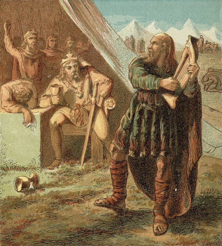 Alfred im dänischen Lager von English School