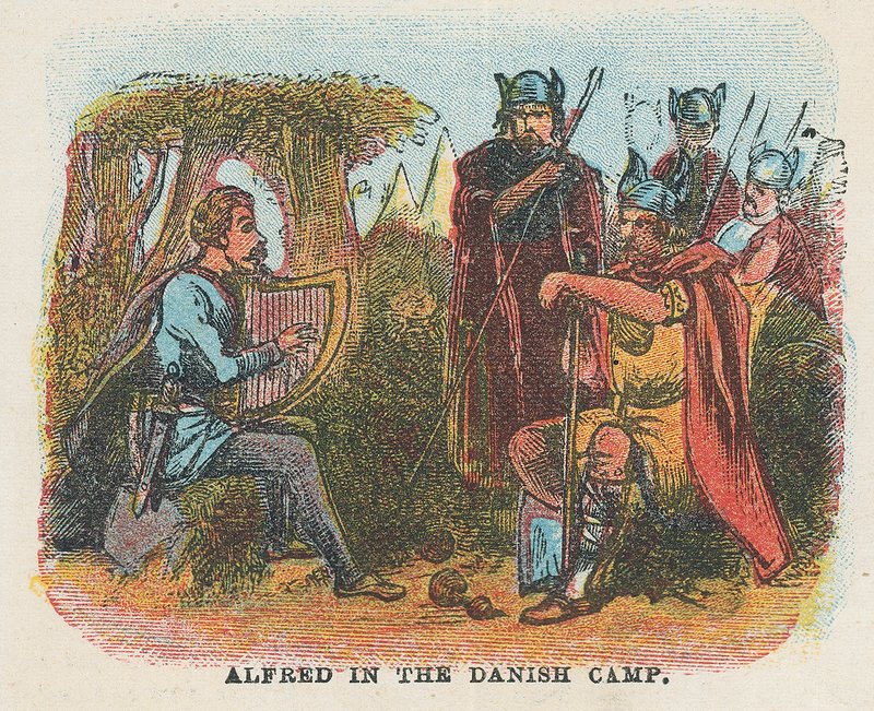 Alfred im dänischen Lager von English School