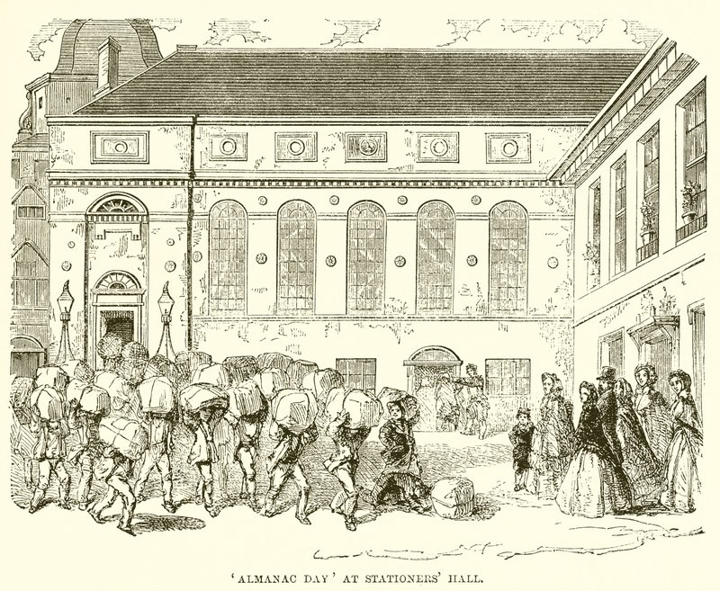 Almanach-Tag in der Stationers Hall von English School