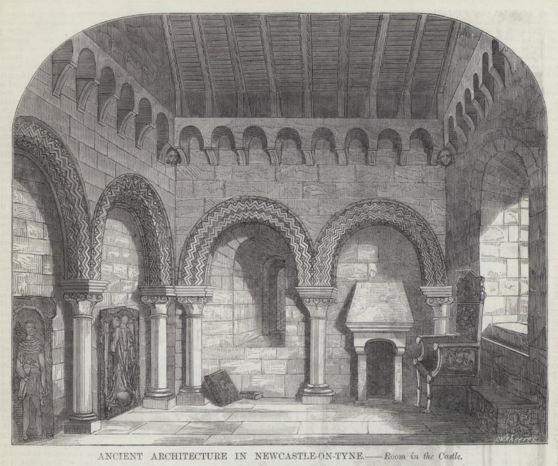 Alte Architektur in Newcastle-on-Tyne von English School
