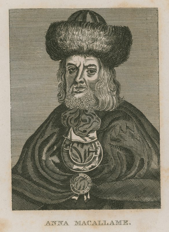 Anna Macallame, bärtige Dame von English School