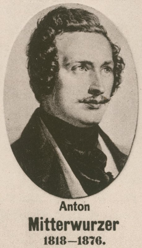 Anton Mitterwurzer (Gravur) von English School