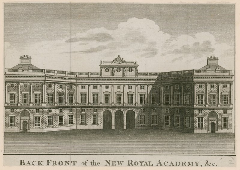 Rückseite der neuen Royal Academy von English School