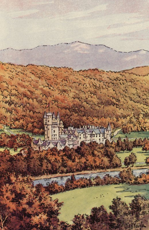 Balmoral Castle von English School