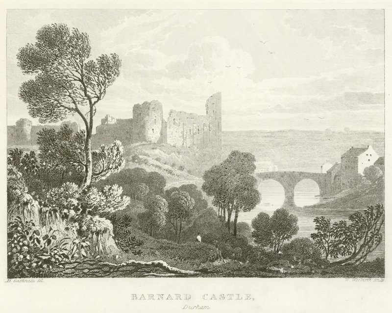 Barnard Castle, Durham von English School