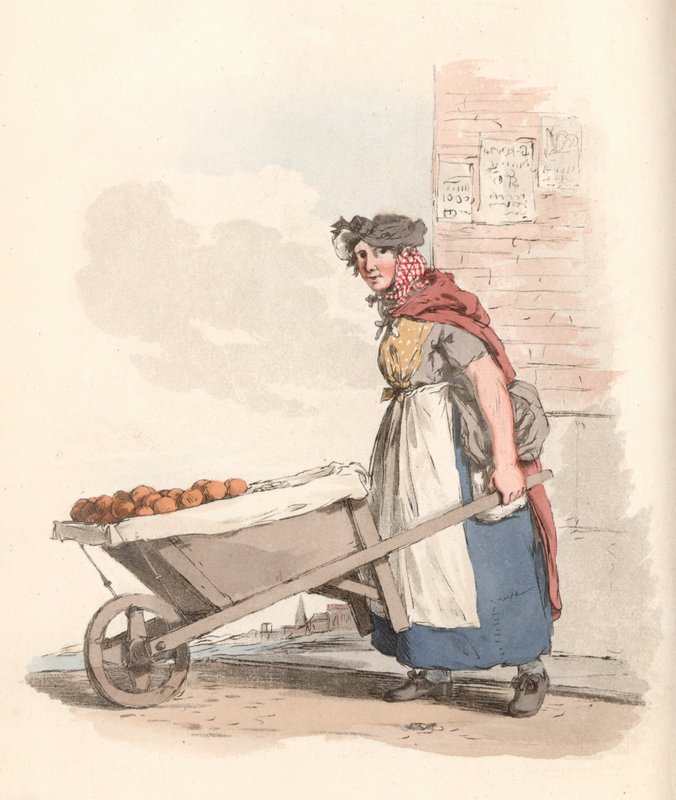 Marktfrau von English School