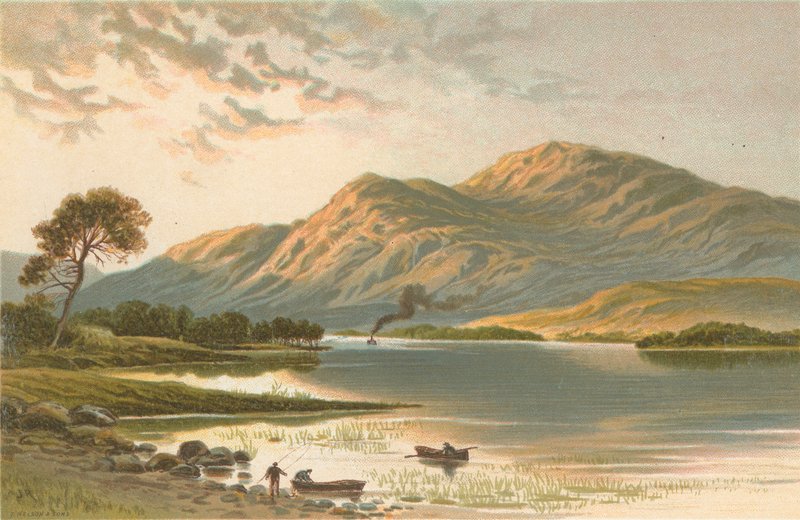 Ben Lomond von Luss von English School