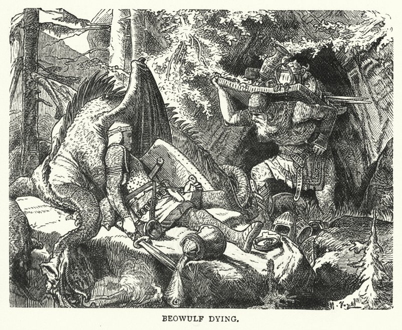 Beowulf stirbt von English School