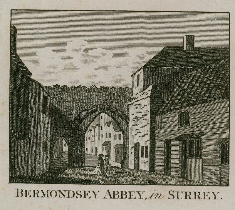 Bermondsey-Abtei in Surrey von English School