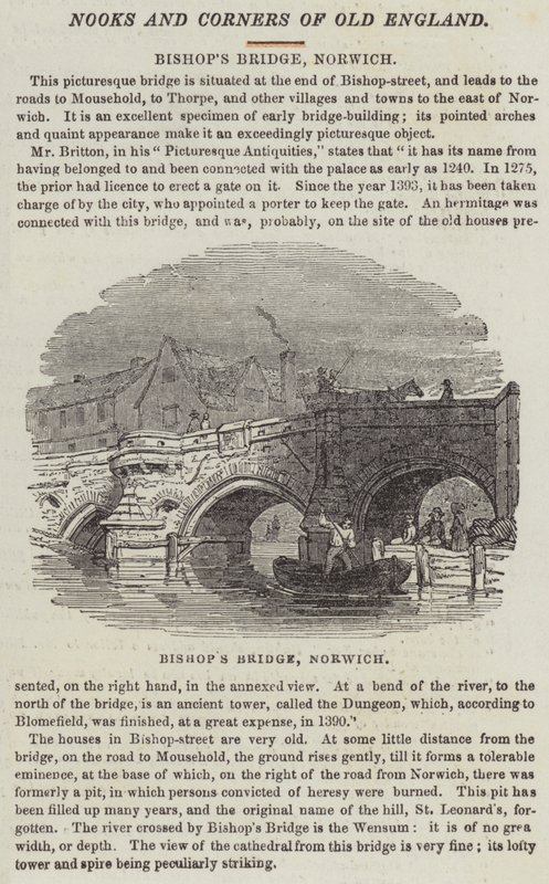 Bischofsbrücke, Norwich von English School