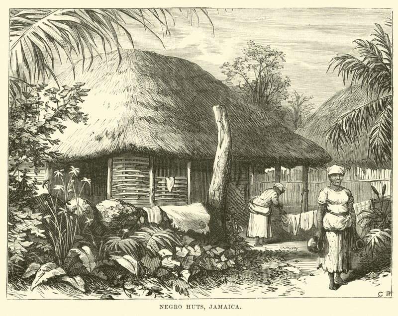 Schwarze Hütten, Jamaika von English School