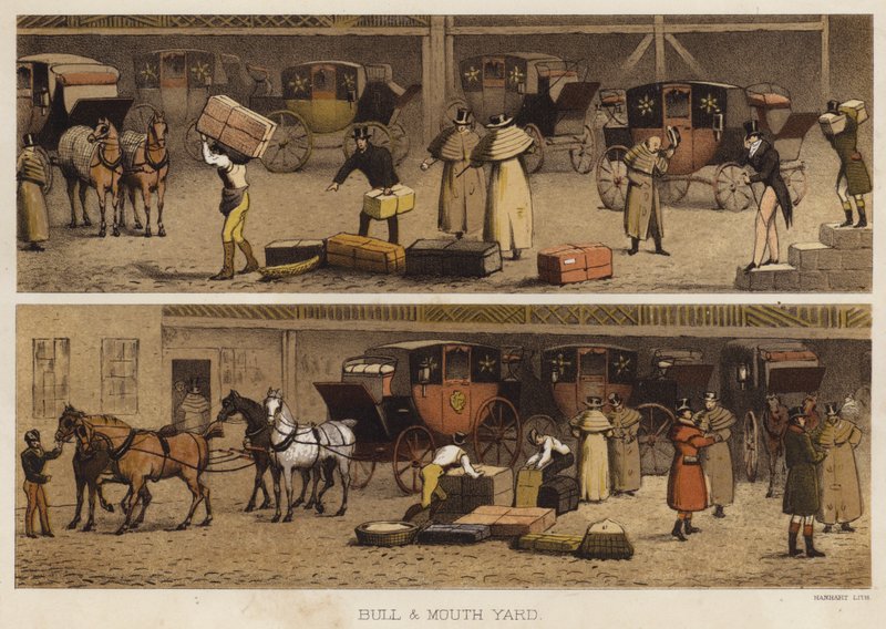Bull and Mouth Yard von English School