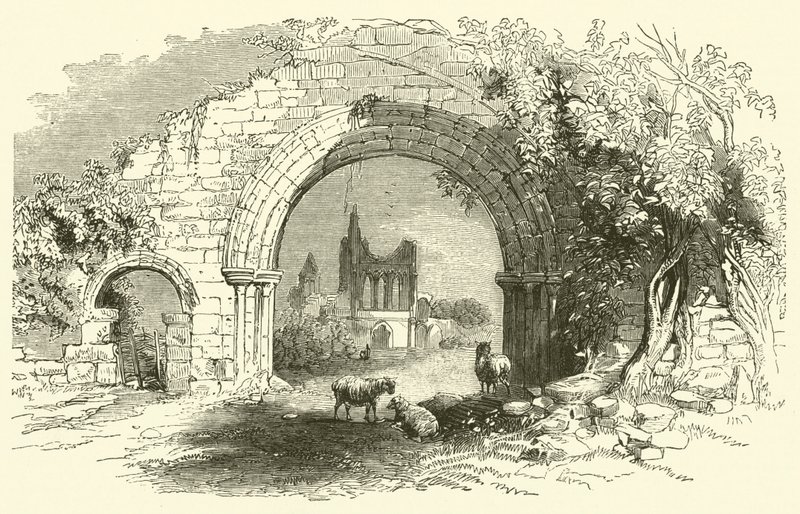 Byland Abtei (Stich) von English School