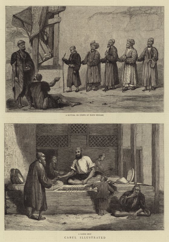 Kabul illustriert (Stich) von English School