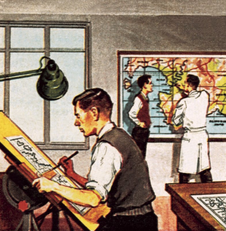 Kartograph von English School