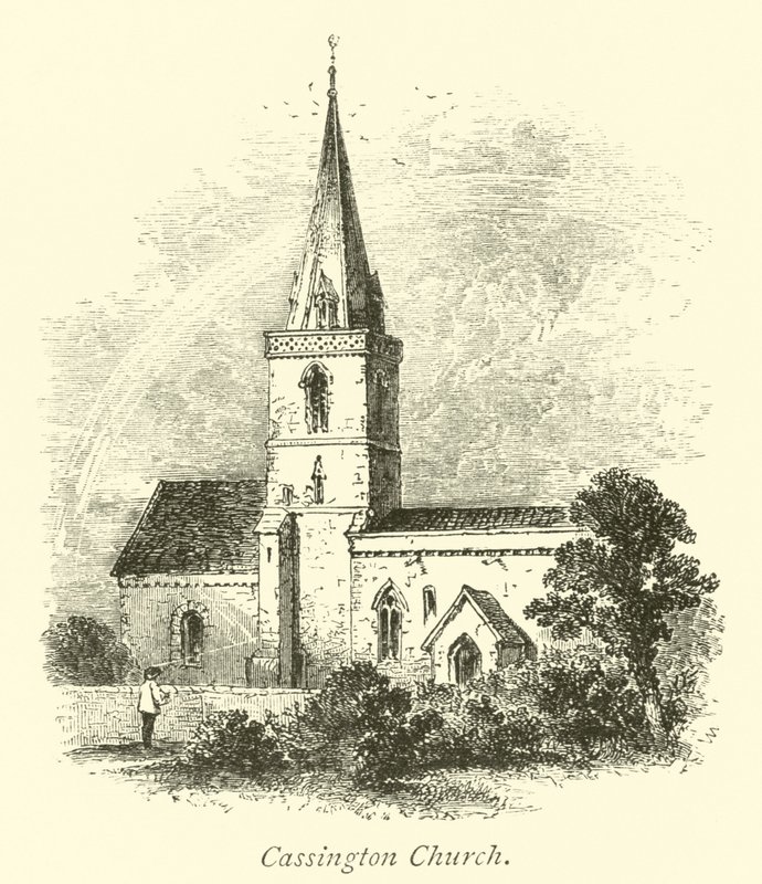 Cassington Kirche von English School