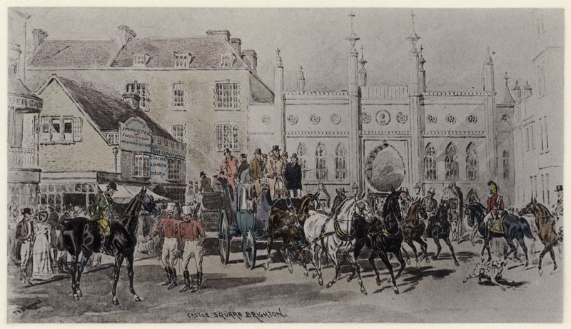 Castle Square, Brighton von English School
