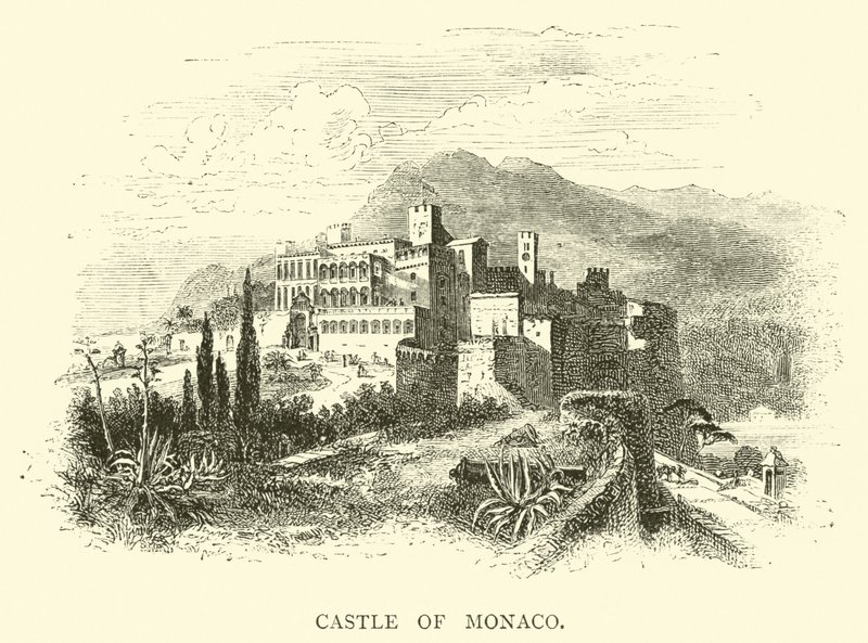 Schloss von Monaco von English School