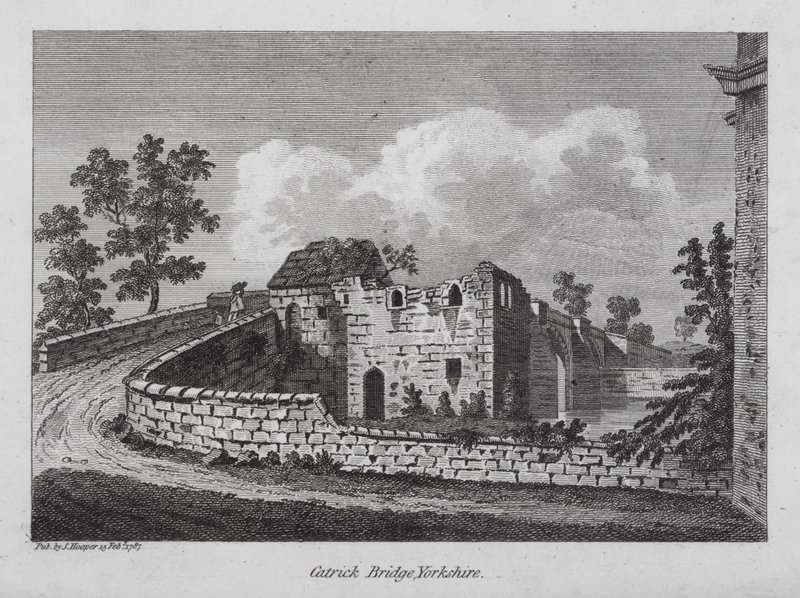 Catrick Bridge, Yorkshire von English School