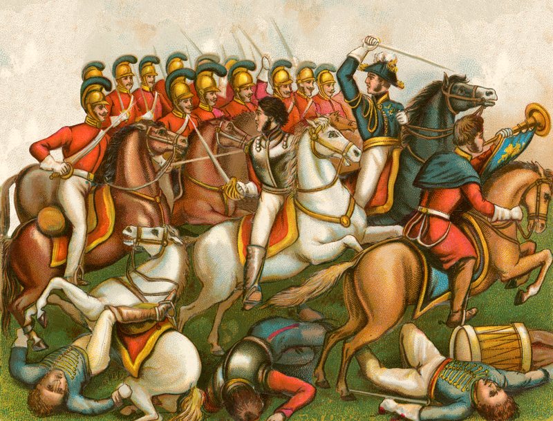 Angriff der Wachen, Waterloo von English School