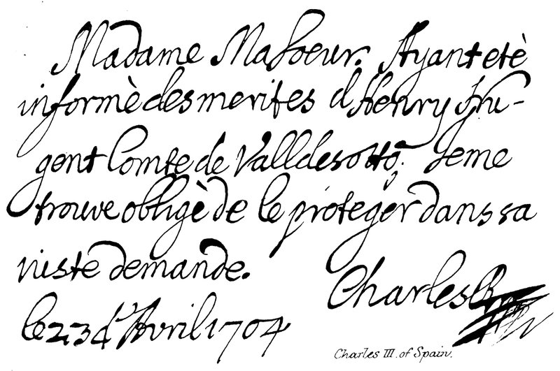 Karl III. von Spanien von English School