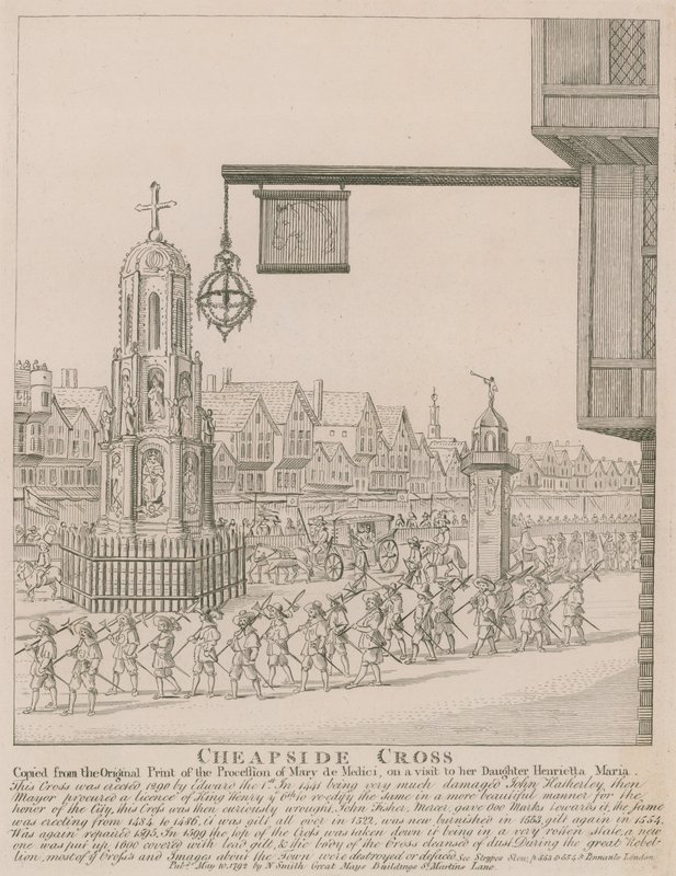 Cheapside Kreuz von English School