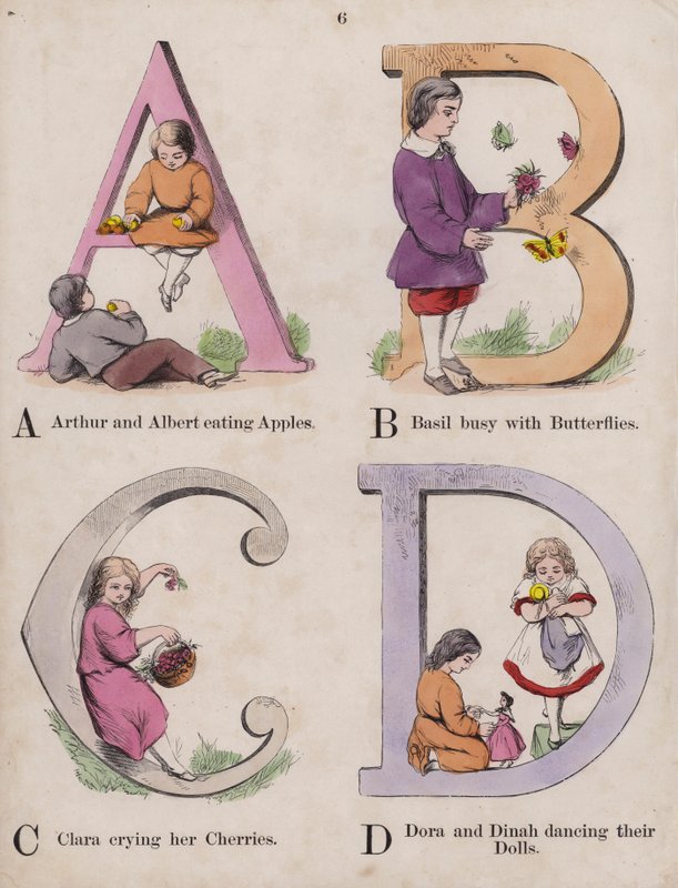 Kinderalphabet von English School