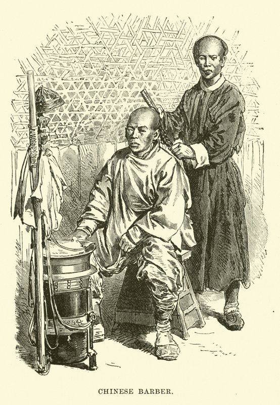 Chinesischer Barbier von English School
