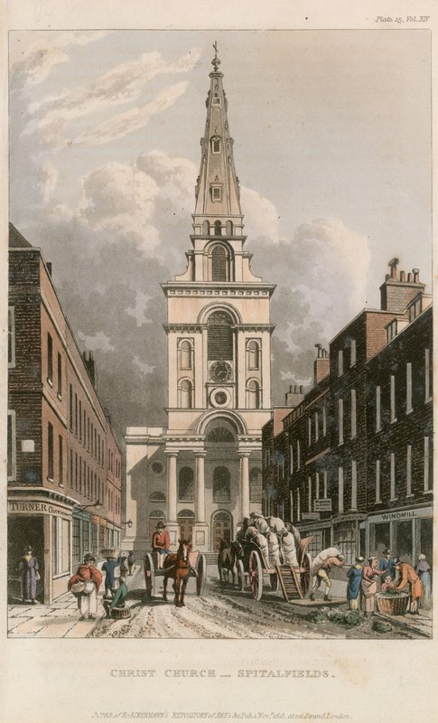 Christ Church in Spitalfields von English School