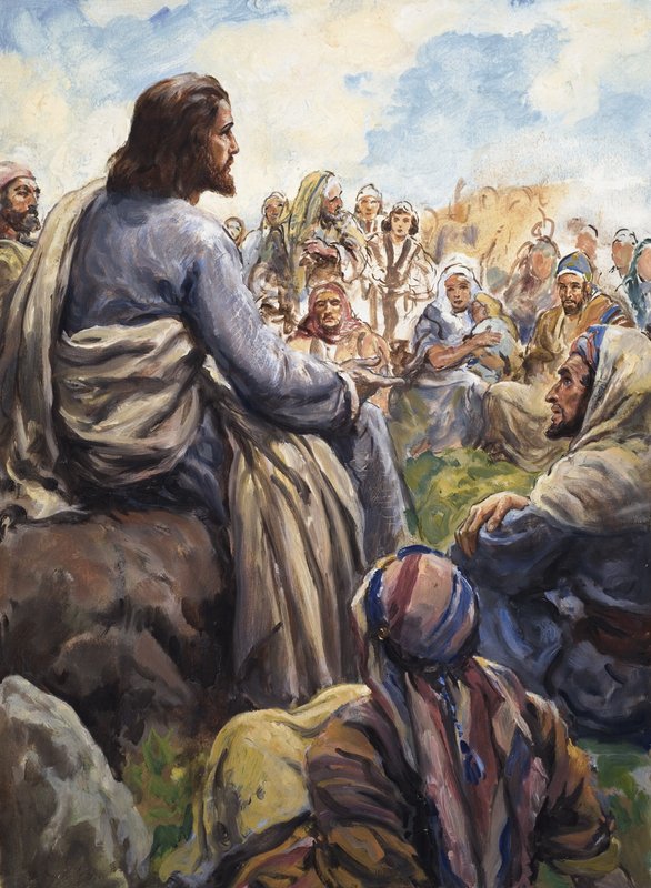 Christus lehrt von English School
