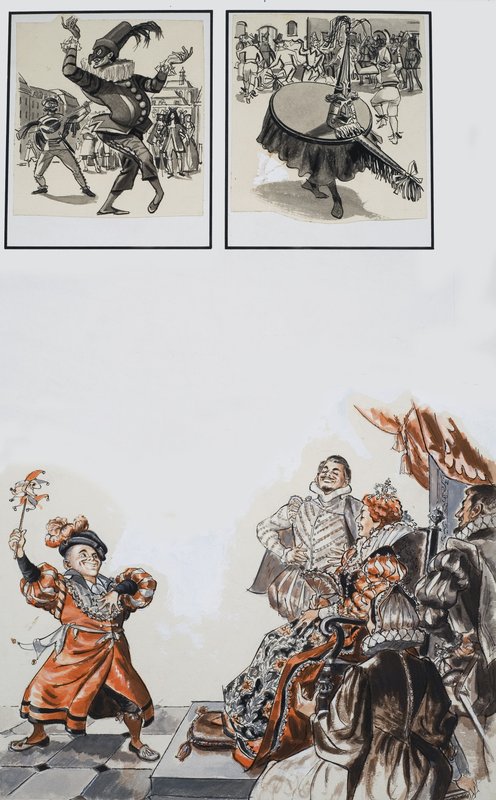Clowns und Narren von English School