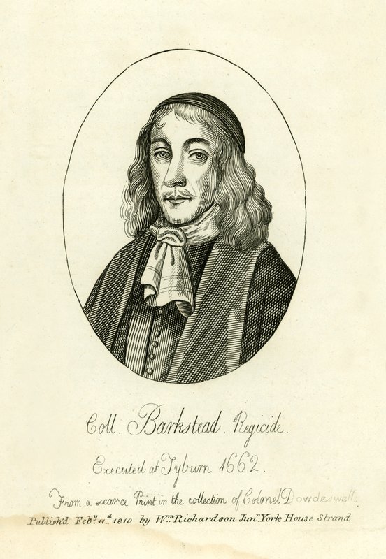 Colonel John Barkstead von English School
