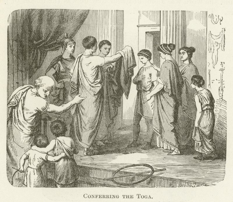 Verleihung der Toga von English School