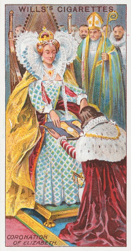 Krönung von Elisabeth von English School