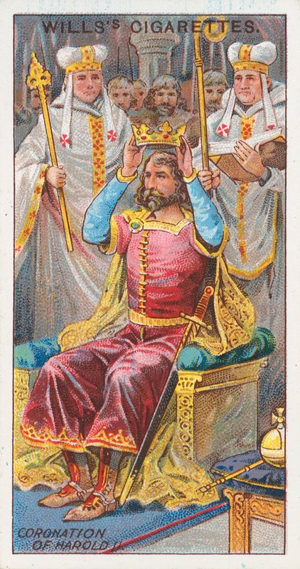Krönung von Harold II. von English School