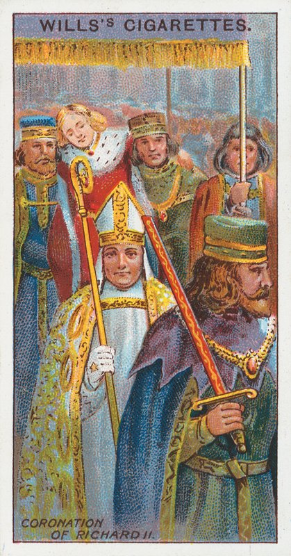 Krönung von Richard II von English School
