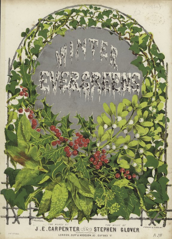 Cover von Wintergrün von English School
