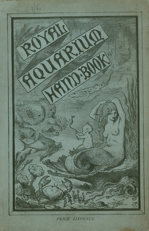 Titelblatt des Royal Aquarium Handbuchs von English School