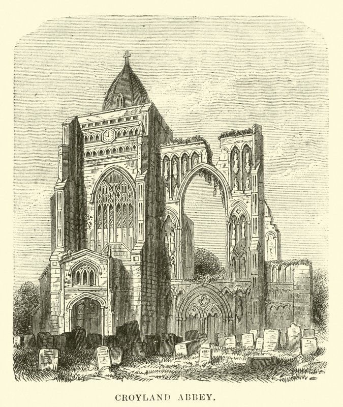Croyland Abbey von English School