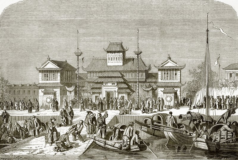 Zollhaus in Shanghai von English School