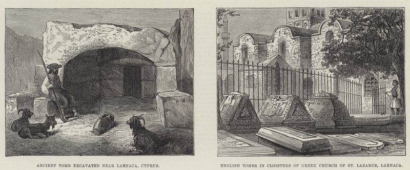 Zypern (Gravur) von English School