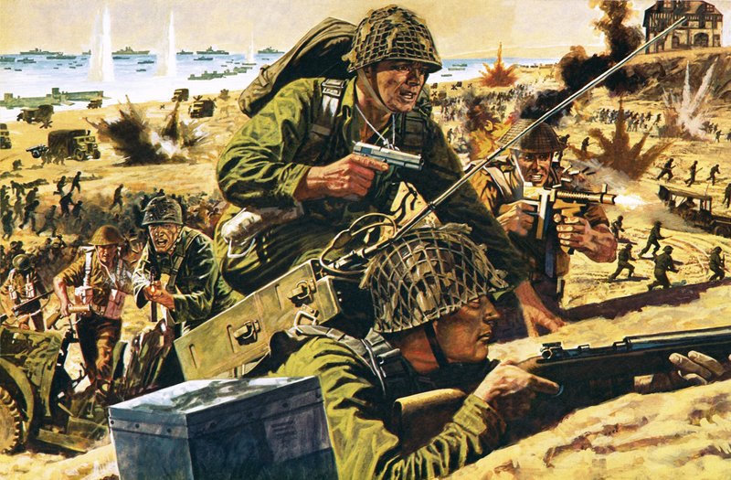D-Day Landung von English School
