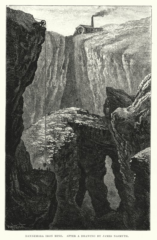 Eisenerzmine Dannemora von English School