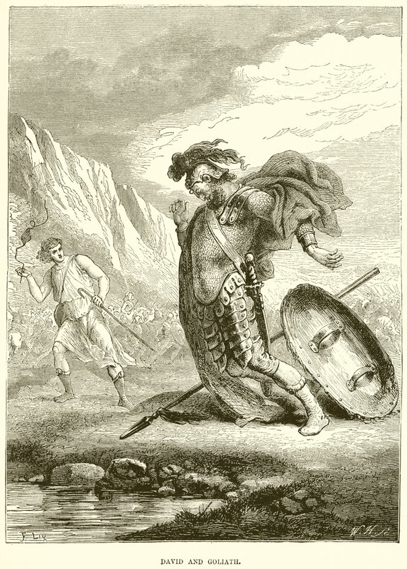 David und Goliath von English School