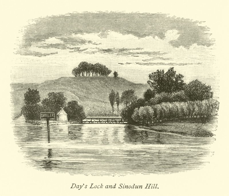 Days Schleuse und Sinodun Hill von English School
