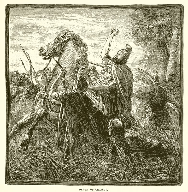 Tod von Crassus von English School