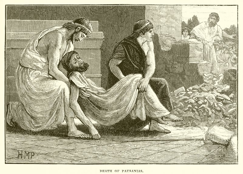 Tod des Pausanias von English School