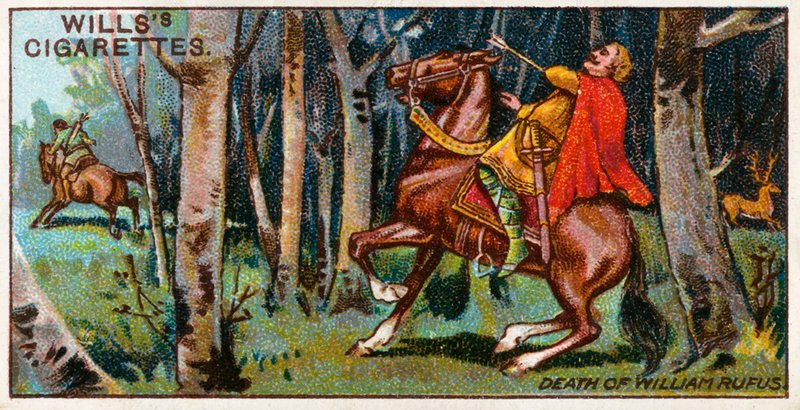 Tod von Wilhelm Rufus von English School