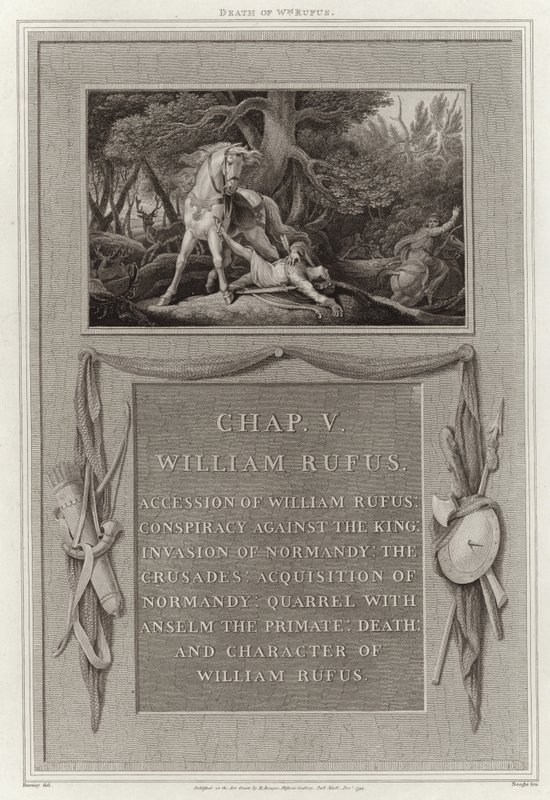 Tod von Wilhelm Rufus von English School