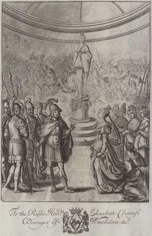 Dido und Aeneas in Karthago von English School